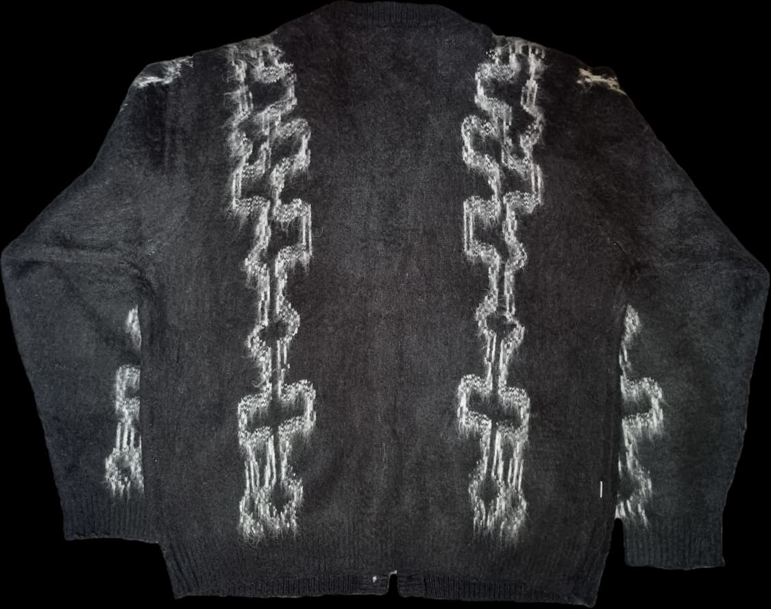 오베이 템플 가디건 블랙 XL 상품이미지3