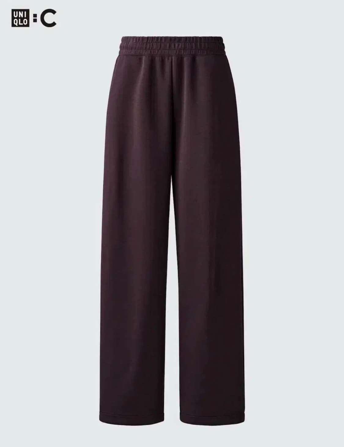 유니클로c 스웻팬츠m 그레이/와인 두개 일괄 상품이미지2