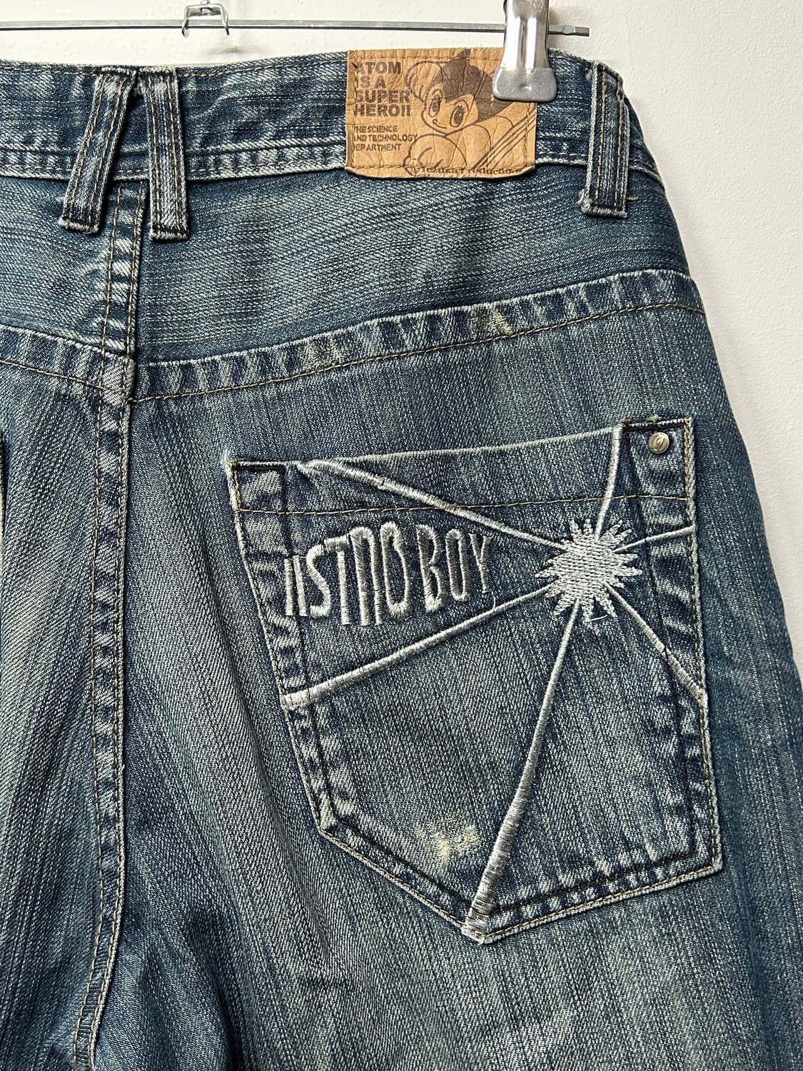vintage 아톰 아스트로보이 올드스쿨 데님팬츠 m 상품이미지6