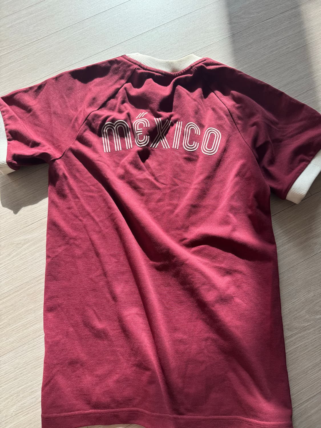 아디다스 멕시코 아디컬러 링거 반팔티 s 상품이미지4