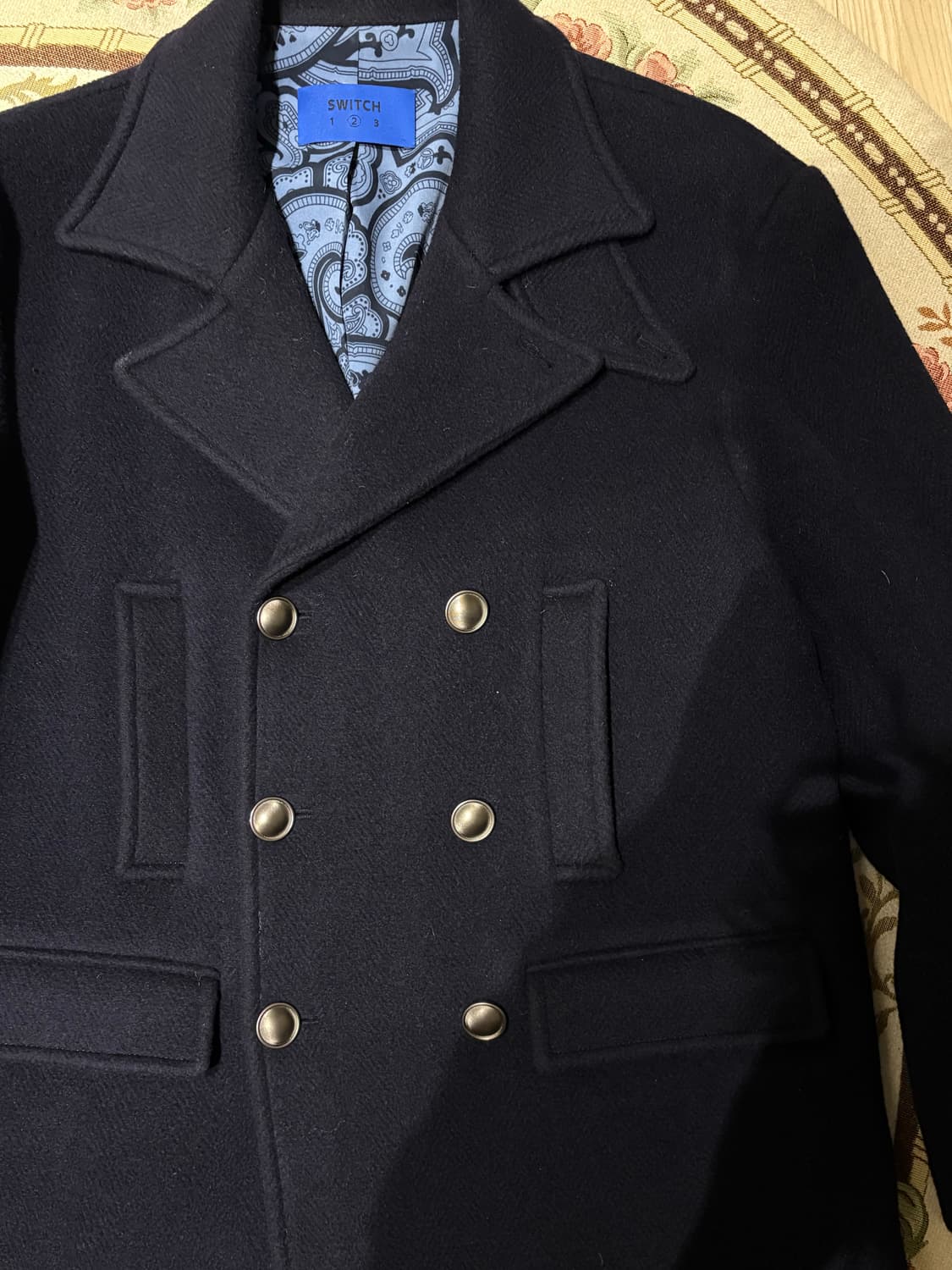 스위치123 남성 피코트 2사이즈 상품이미지2