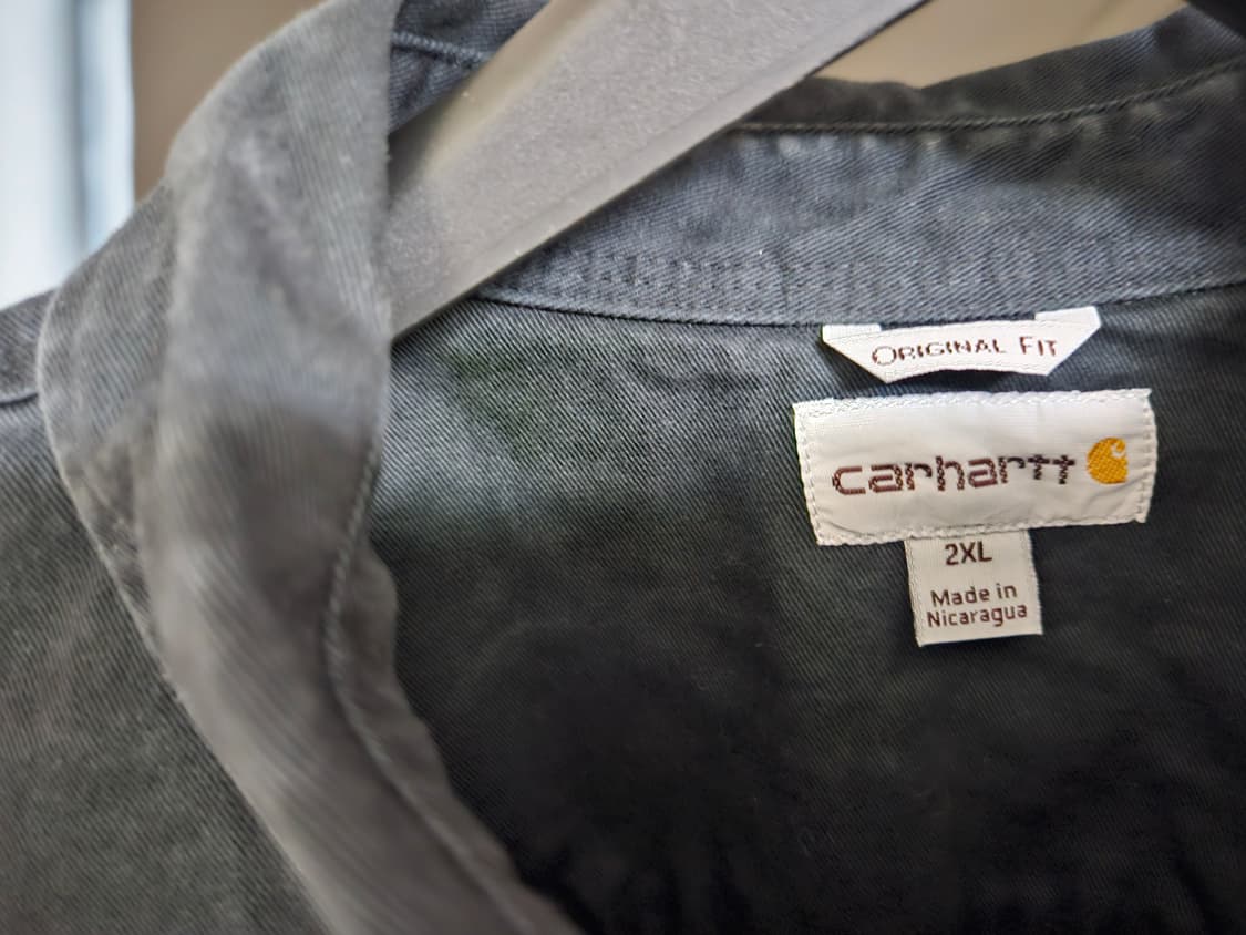 칼하트 워크셔츠 2xl xxl 상품이미지3