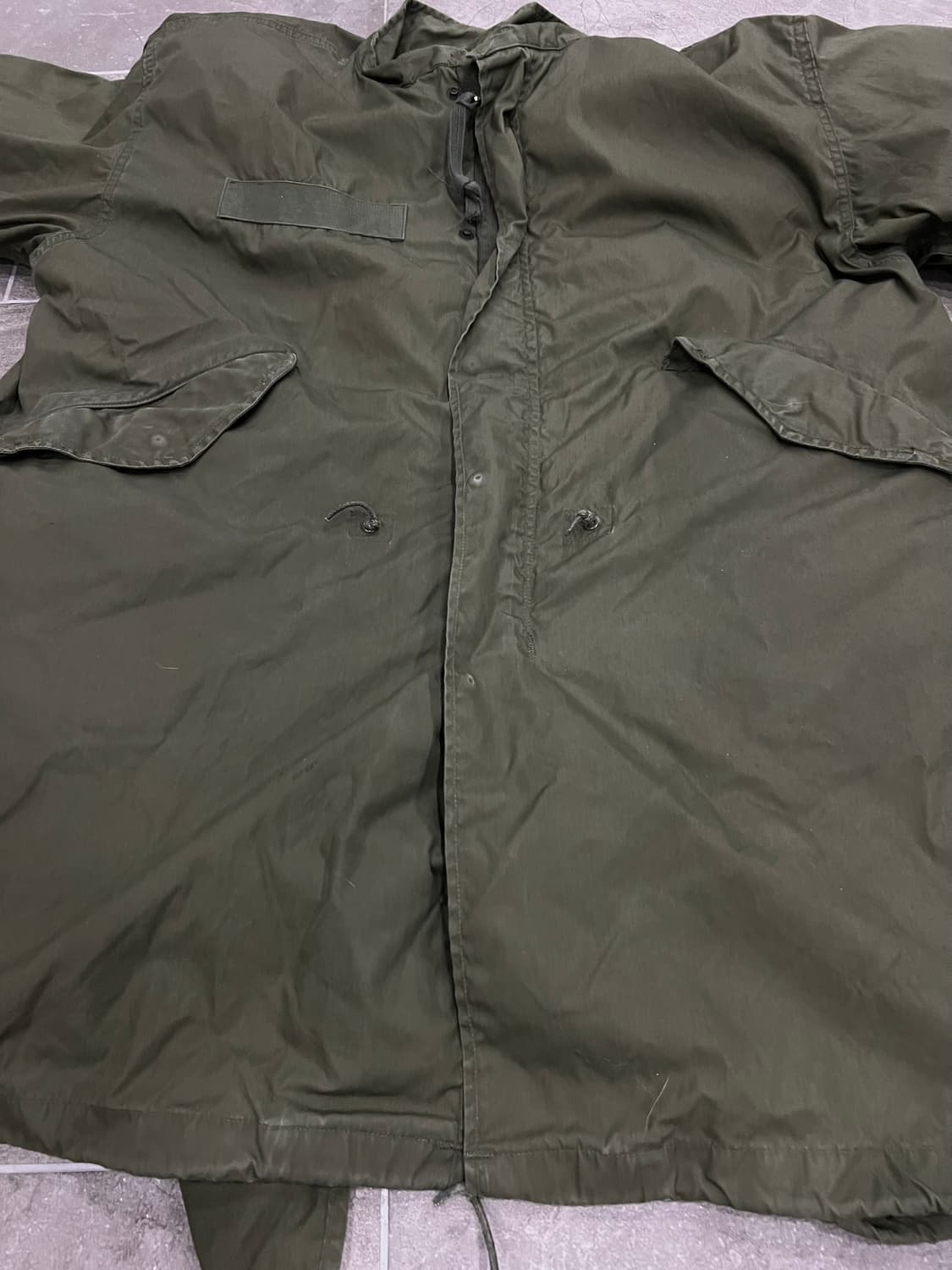 (M) M65 피쉬테일 오리지널 개파카 상품이미지8