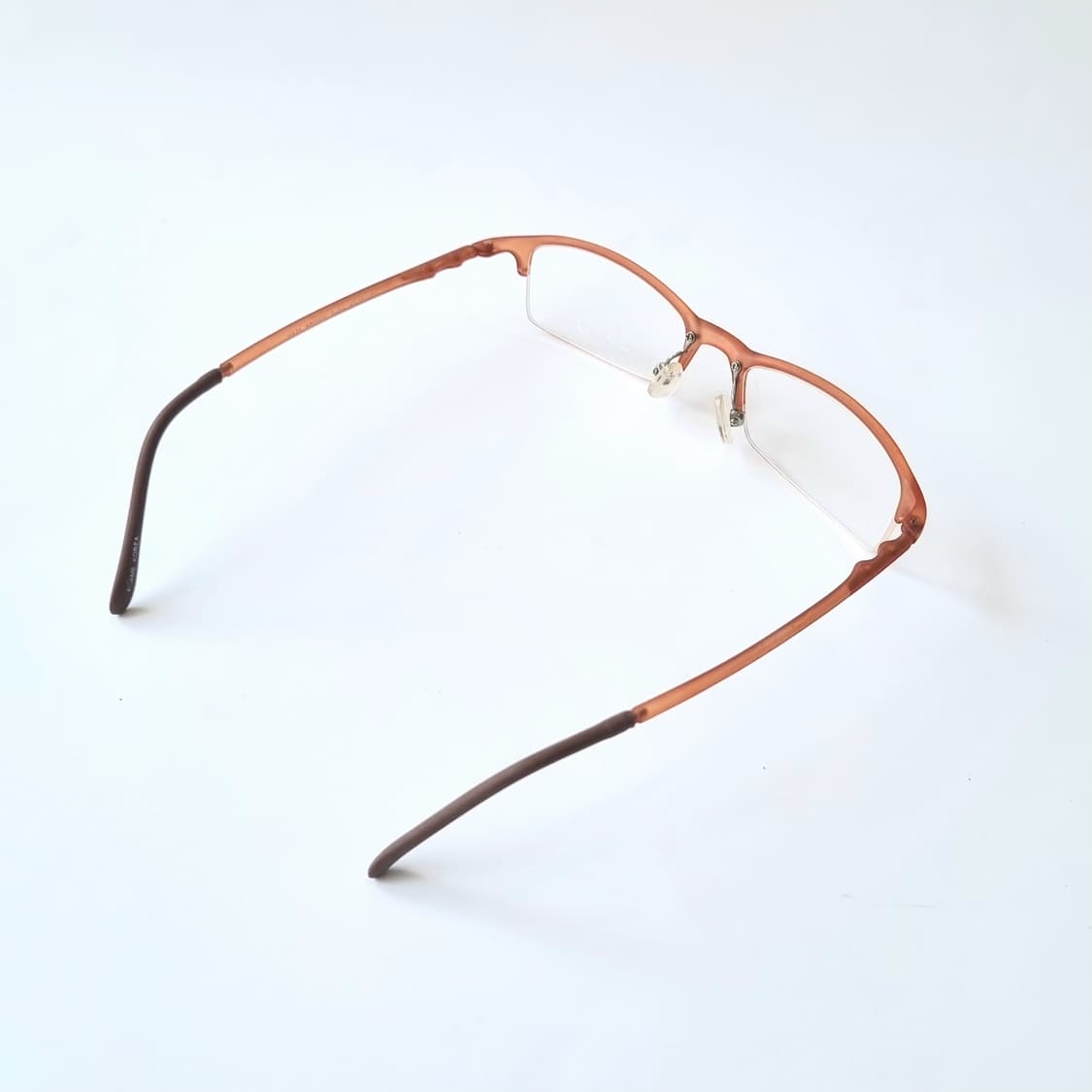 데드스탁 매트 브라운 반무테 안경테 477 상품이미지7