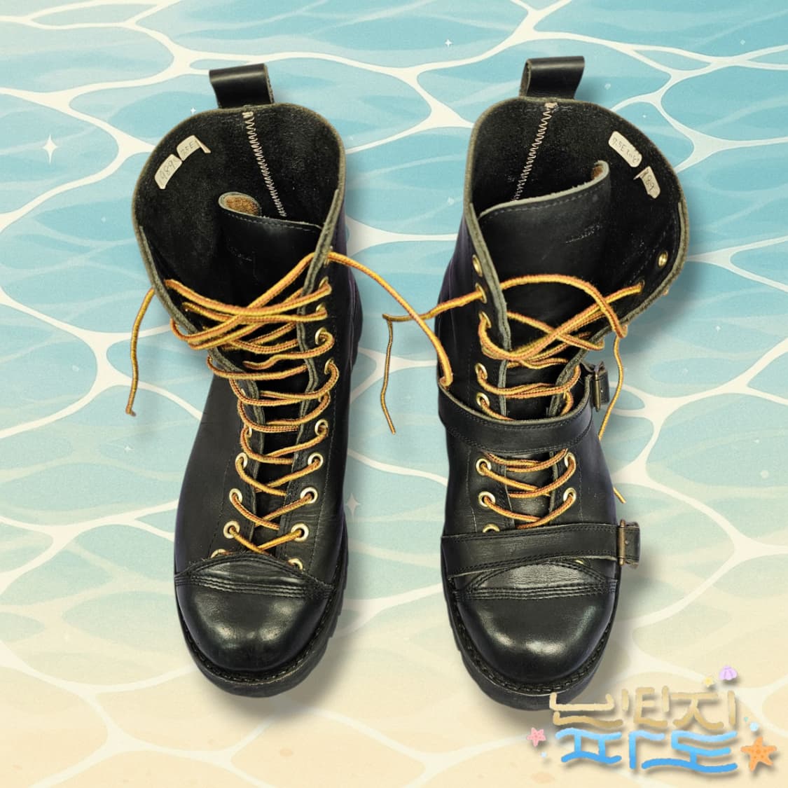 265 HAROLDS GEAR 1989 홀스하이드 모터사이클 부츠 상품이미지2