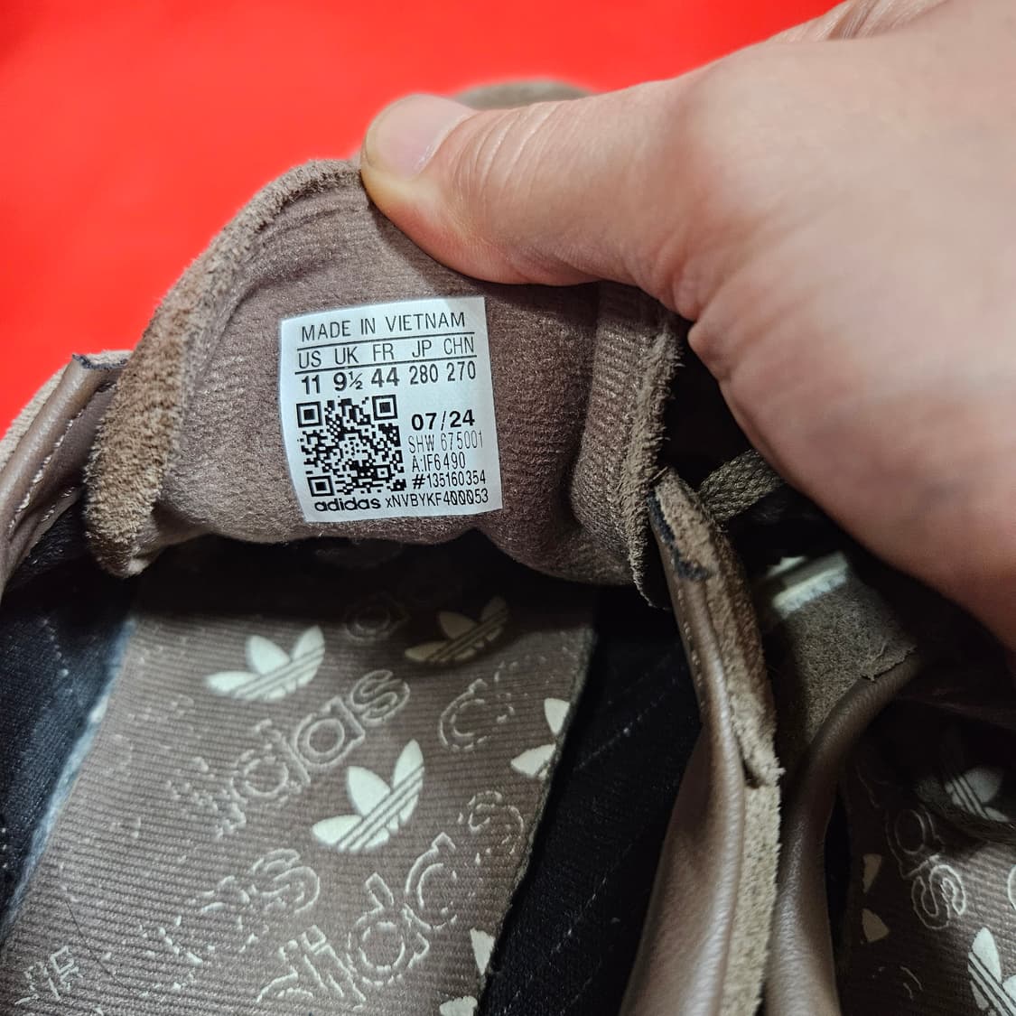 아디다스(Adidas) 스페지알 스니커즈 270size 상품이미지8