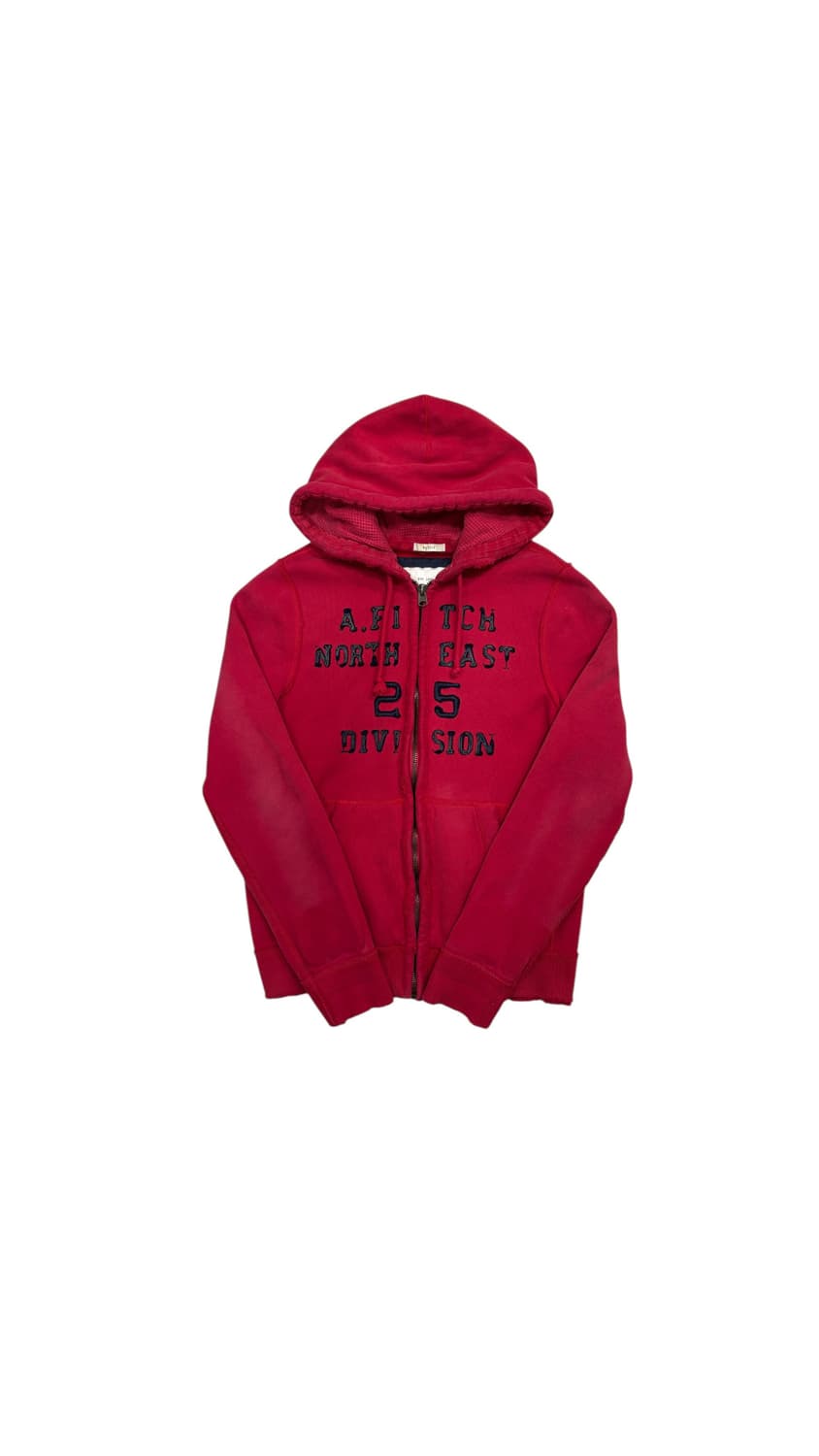 아베크롬비 스펠아웃 레드 후드집업  상품이미지2