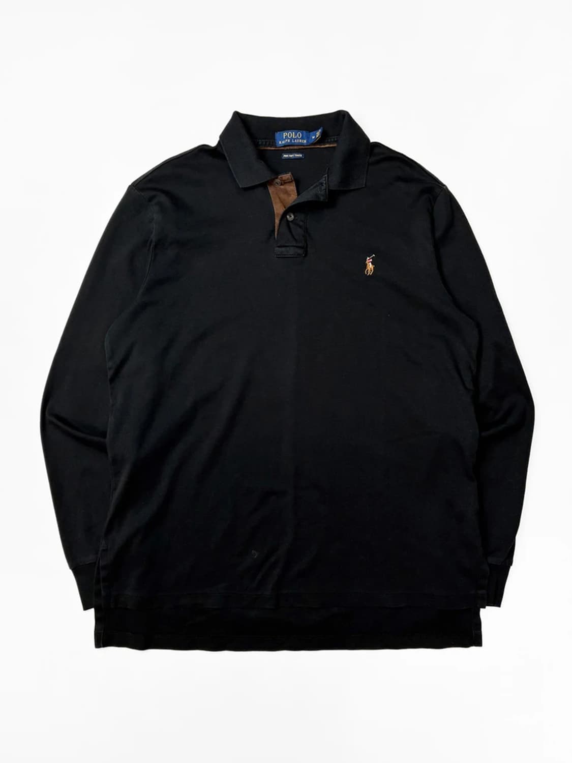 폴로 랄프로렌 피마 소프트 코튼 카라 롱 슬리브 PN5650 상품이미지1