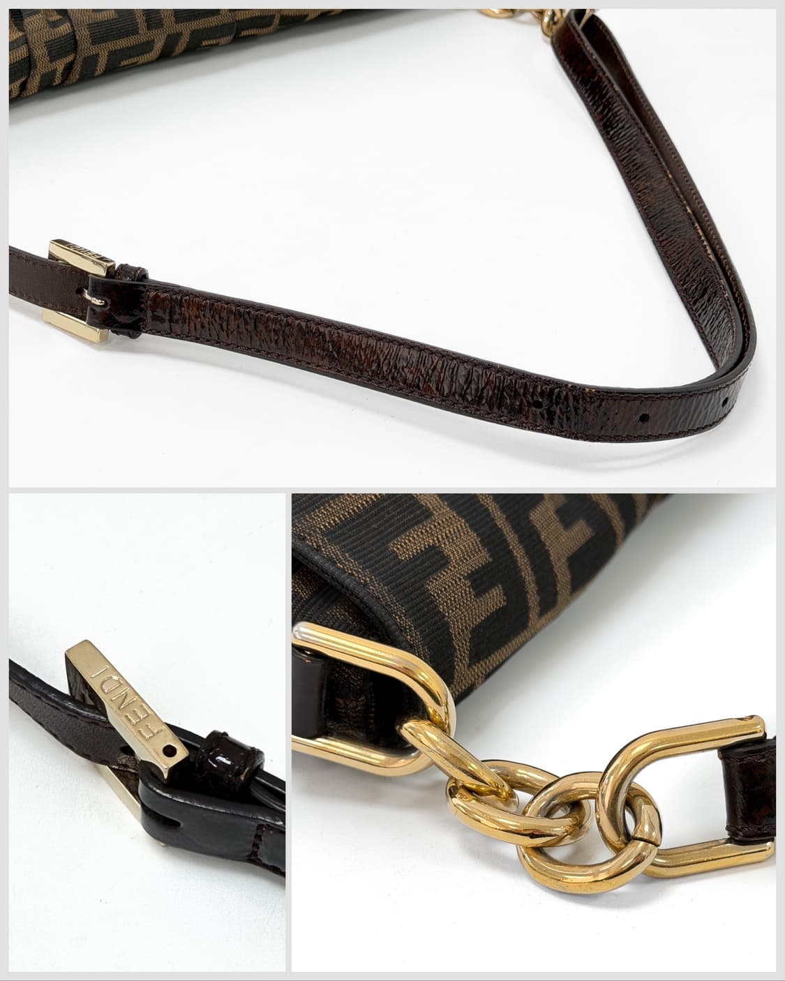 펜디 주카 자카드 미아 숄더 & 크로스백 상품이미지9