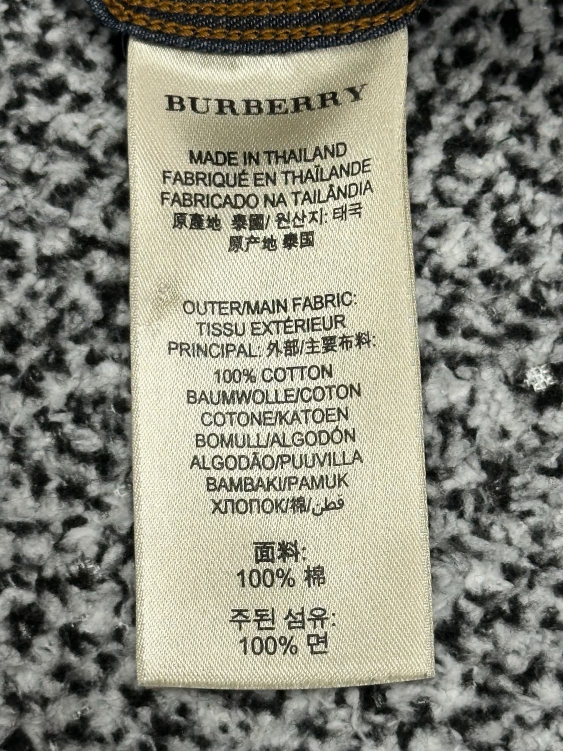 버버리 데님 청 셔츠 상품이미지8