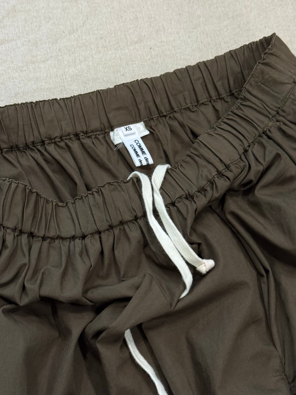 꼼데가르송 꼼꼼 09ss 비대칭 셔링 스커트 상품이미지6