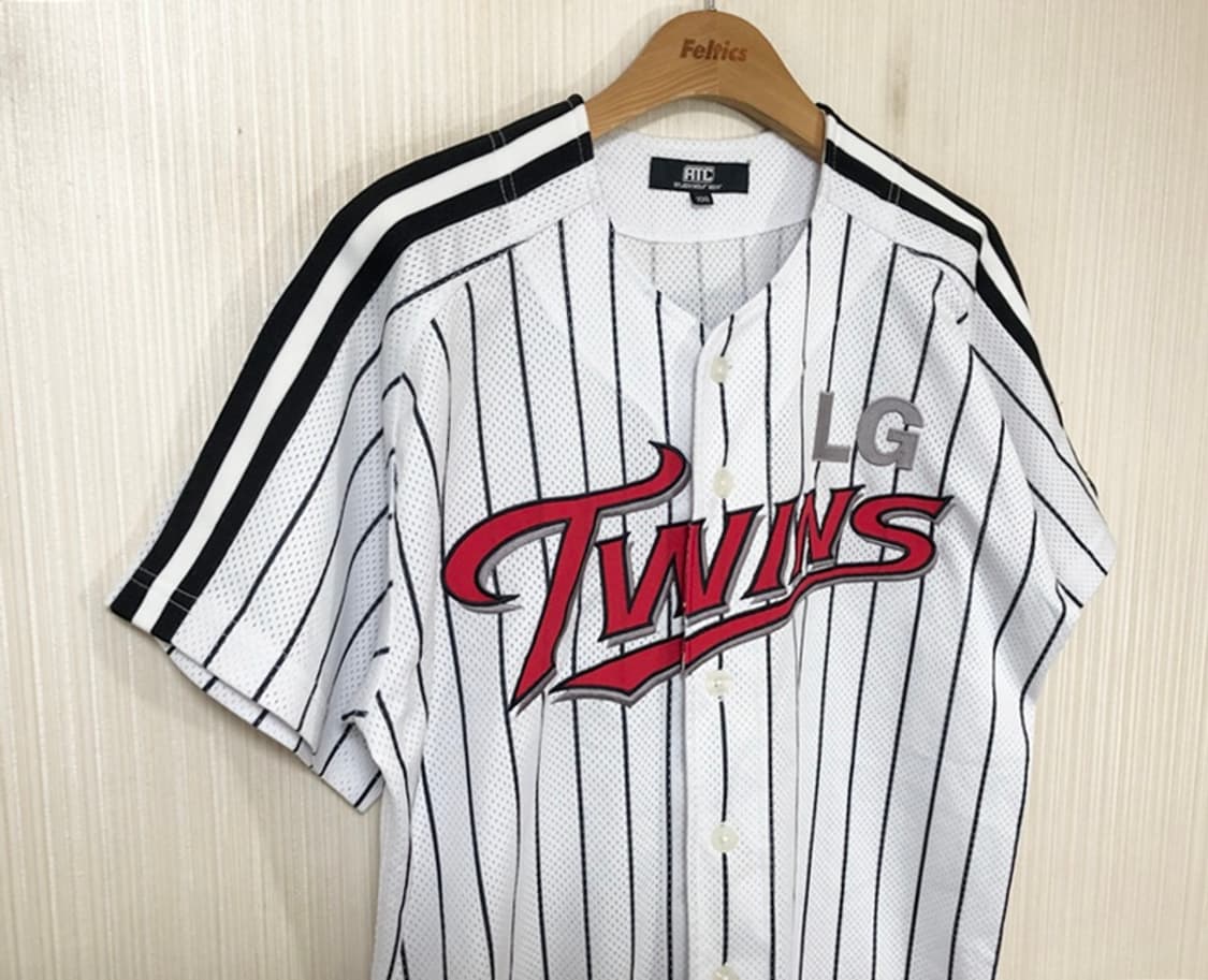 (2)KBO ATC LG트윈스 홈유니폼/져지 100 #33 박용택 상품이미지7