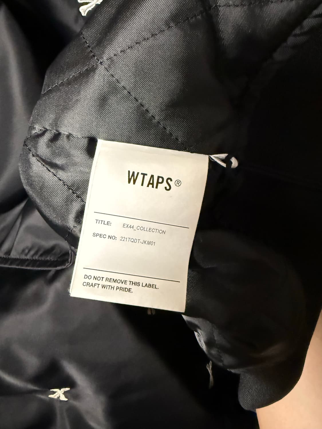 [3] WTAPS TEAM JACKET 상품이미지4