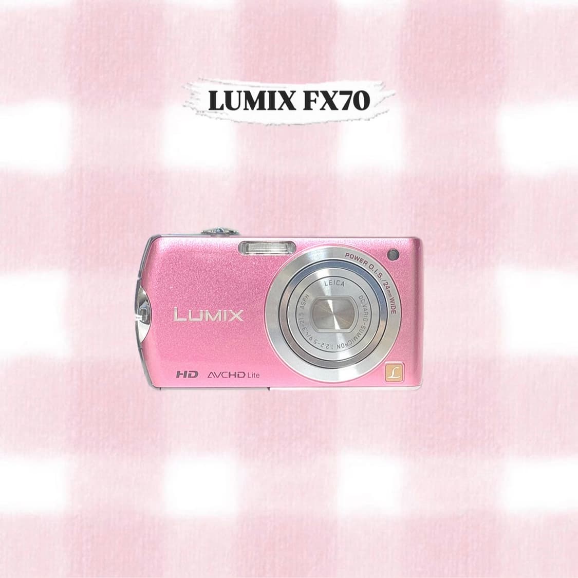 파나소닉 루믹스 FX70 베이비핑크 빈티지디카 상품이미지1