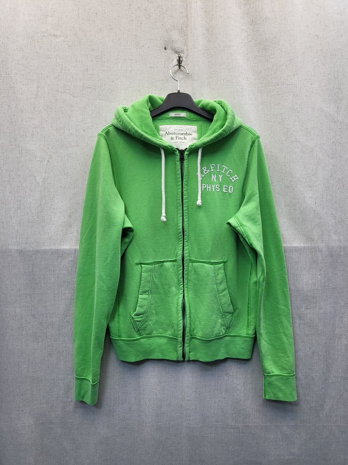 아베크롬비 그린 후드집업 상품이미지1
