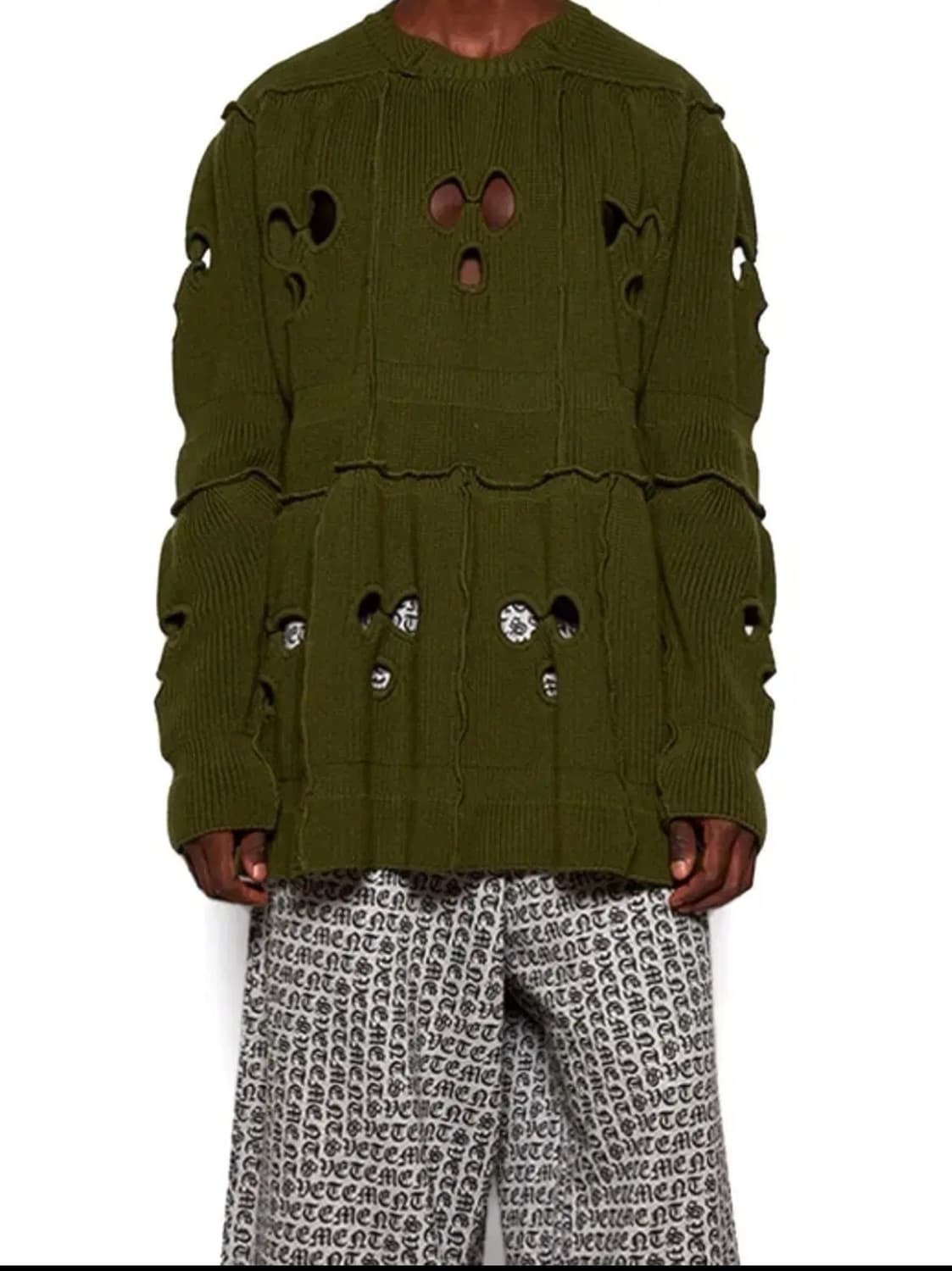 ( 마지막 가격다운)  베트멍 한정판 바라클라바 롱슬리브 니트 상품이미지1