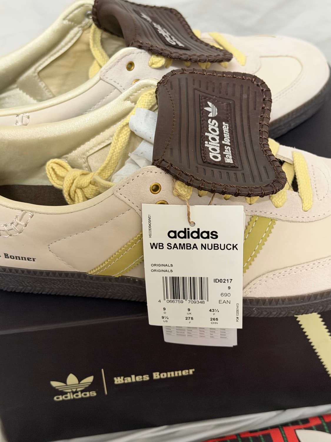아디다스 x 웨일스 보너 삼바 브라운 에크루 틴트 상품이미지6