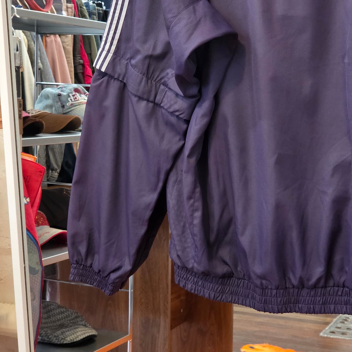 아디다스 재팬 퍼플 투웨이 웜업 상품이미지8