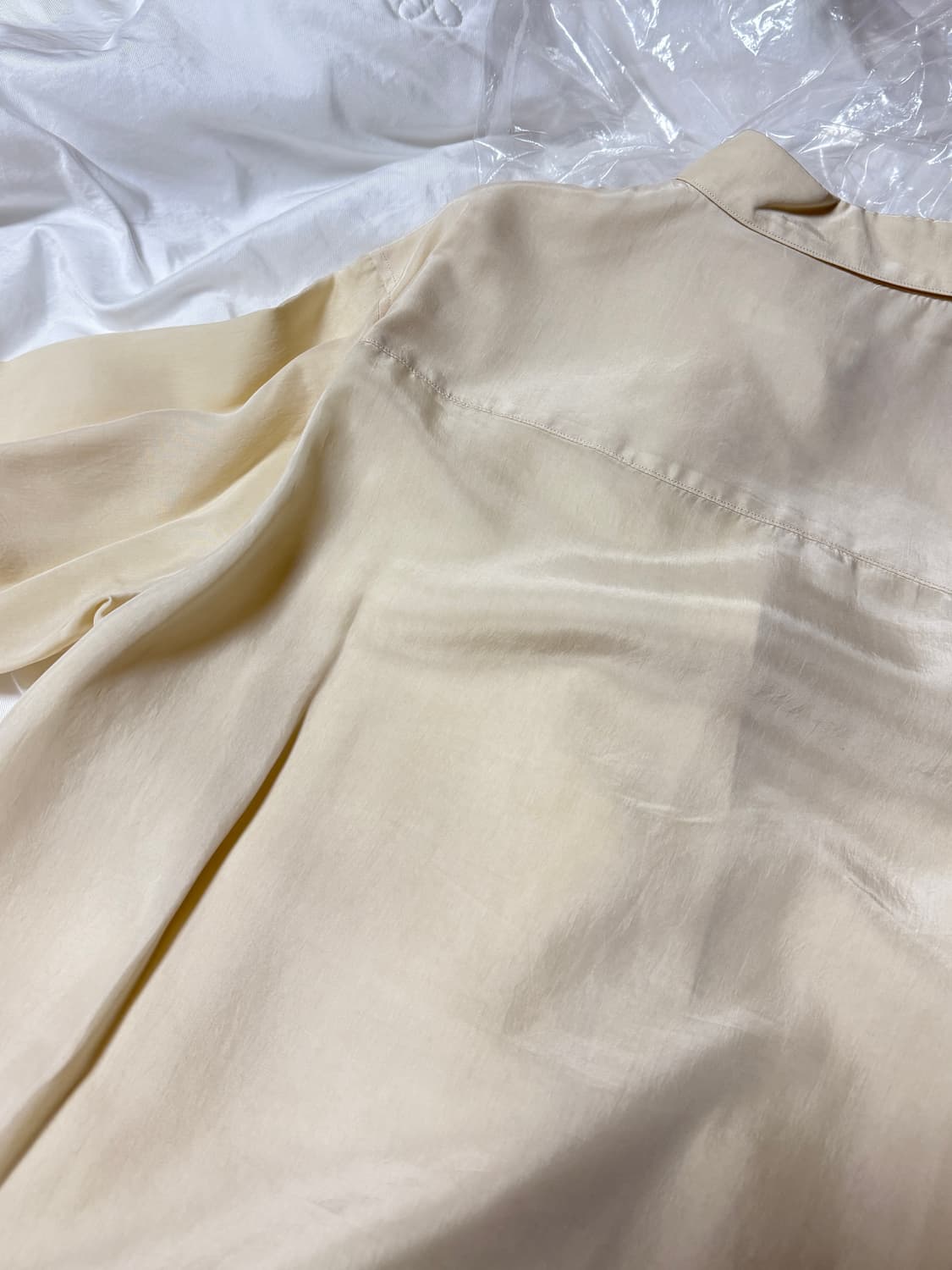 낫띵리튼 Bemberg shirt (Butter) 상품이미지6
