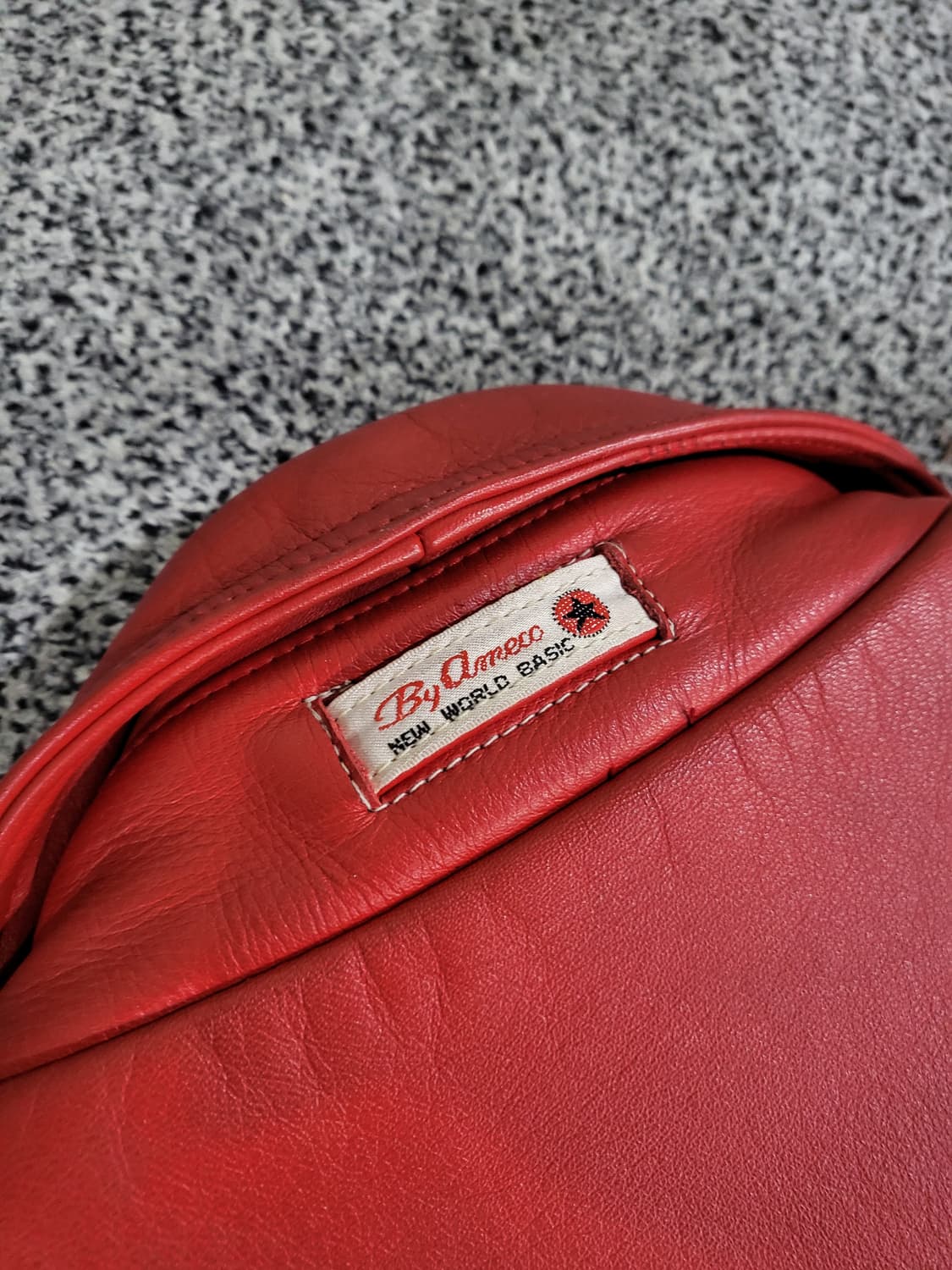 아메코 빈티지 가죽 스타디움 자켓 상품이미지9