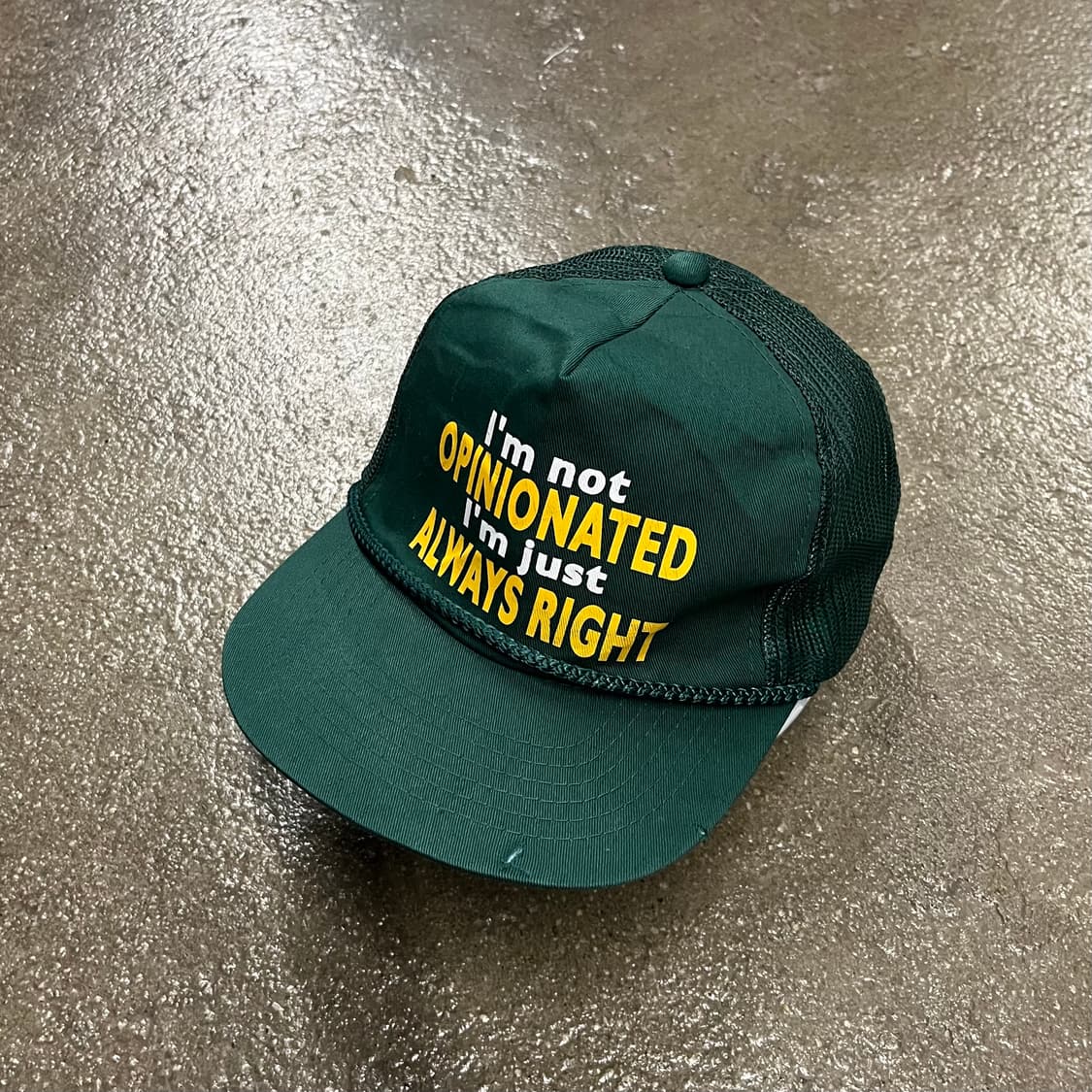 90s 빈티지 Always Right 트러커캡 상품이미지1