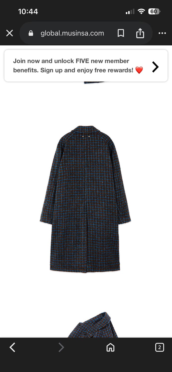 Anderson bell 발마칸 울 코트 상품이미지3