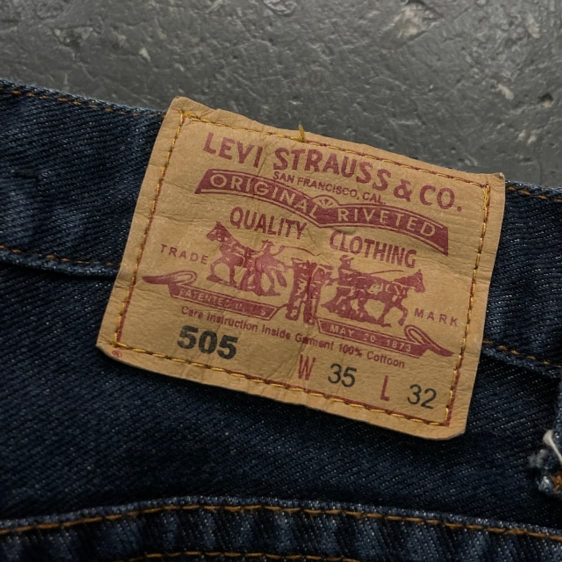 35 리바이스 505 청바지  상품이미지5