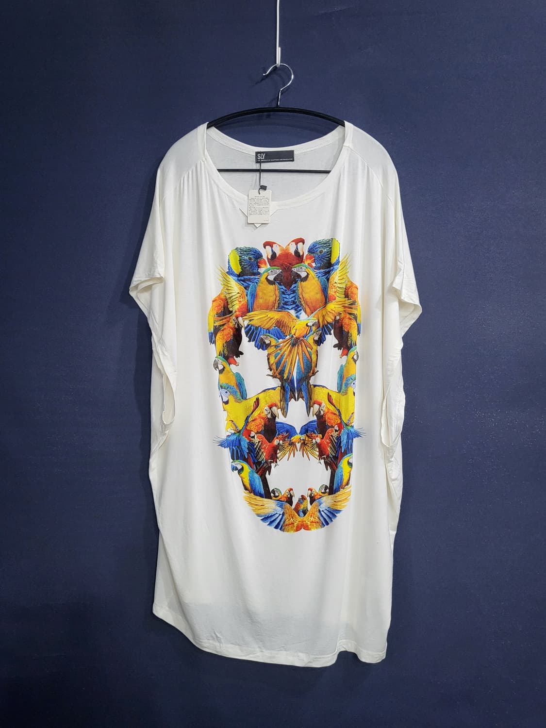 SLY 프린팅 프리 면티(새상품)일본판 상품이미지1