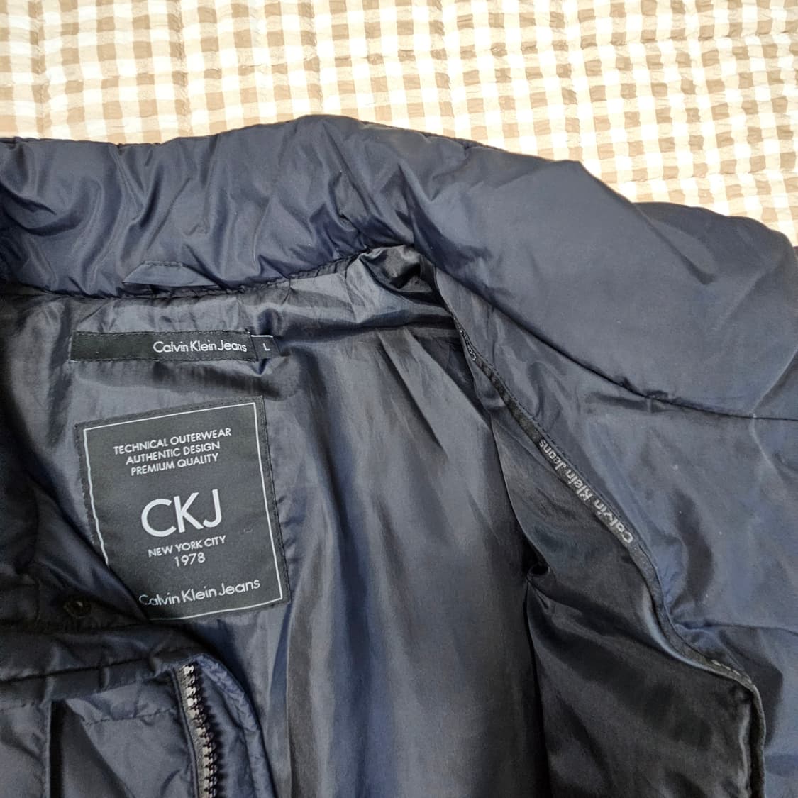 캘빈클라인 오리털 겨울패딩 남자100 상품이미지8