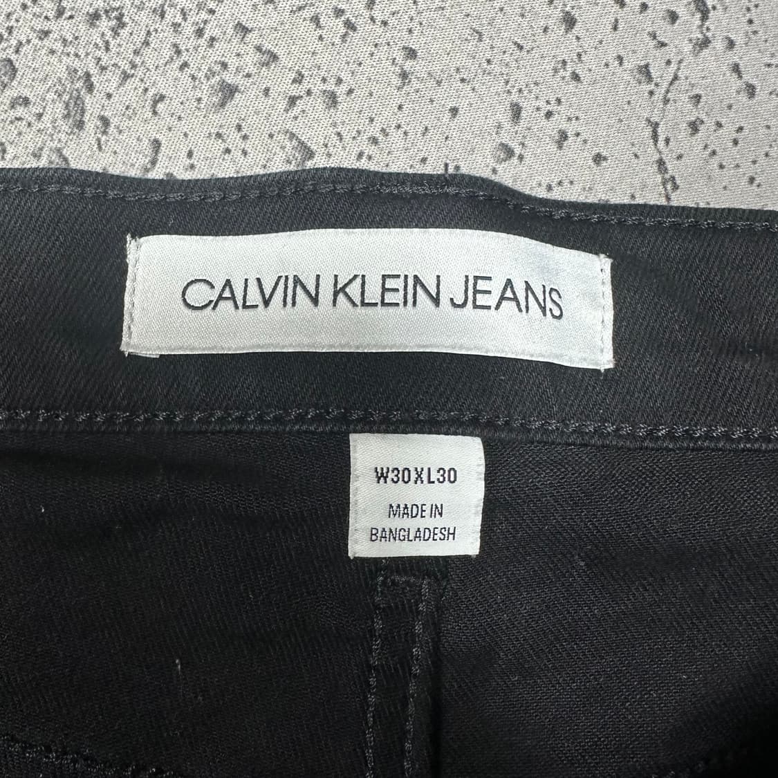 ✨ (바배) CK 캘빈클라인 흑청 데님 팬츠 상품이미지3