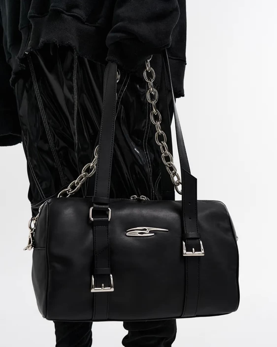 [새상품] LEEY 벨트 토트 백 블랙 (현 YEEL) 상품이미지1