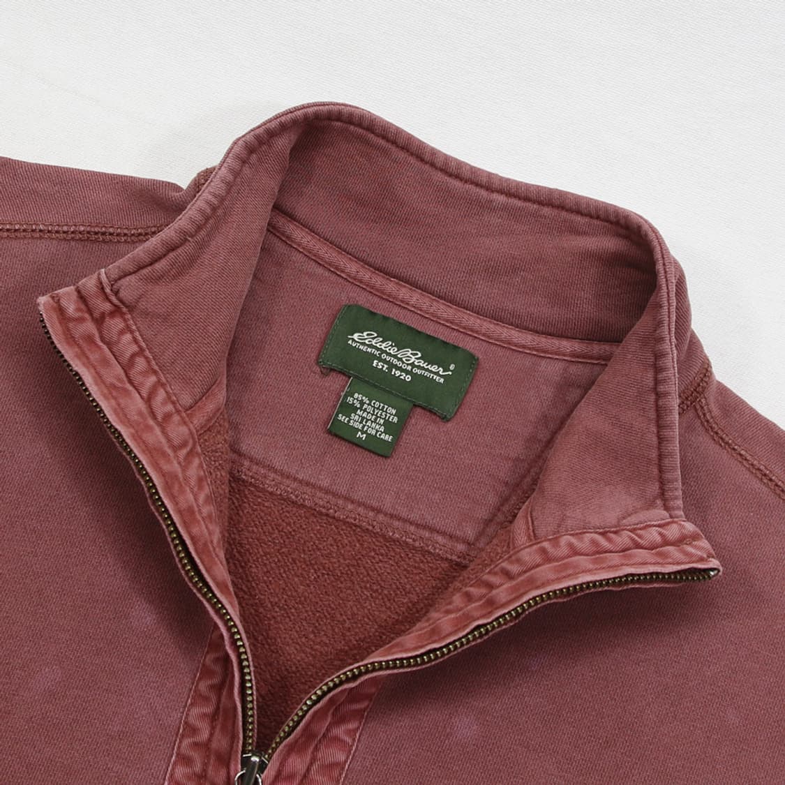 (착용컷) 에디바우어 하프 집업 폴라 티셔츠 (남성용 105) 상품이미지5