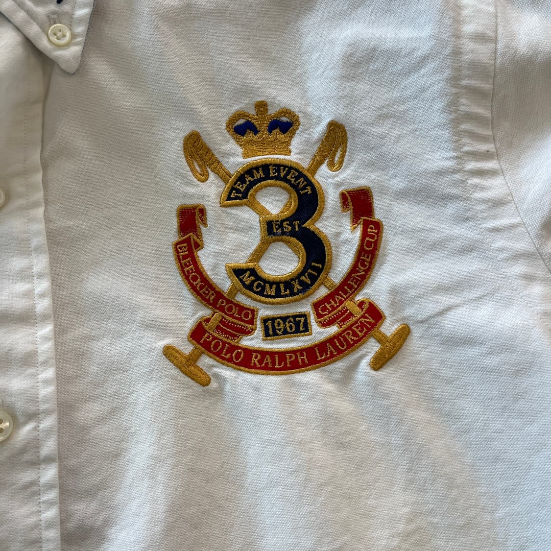 Polo 빅로고 화이트 셔츠 상품이미지6