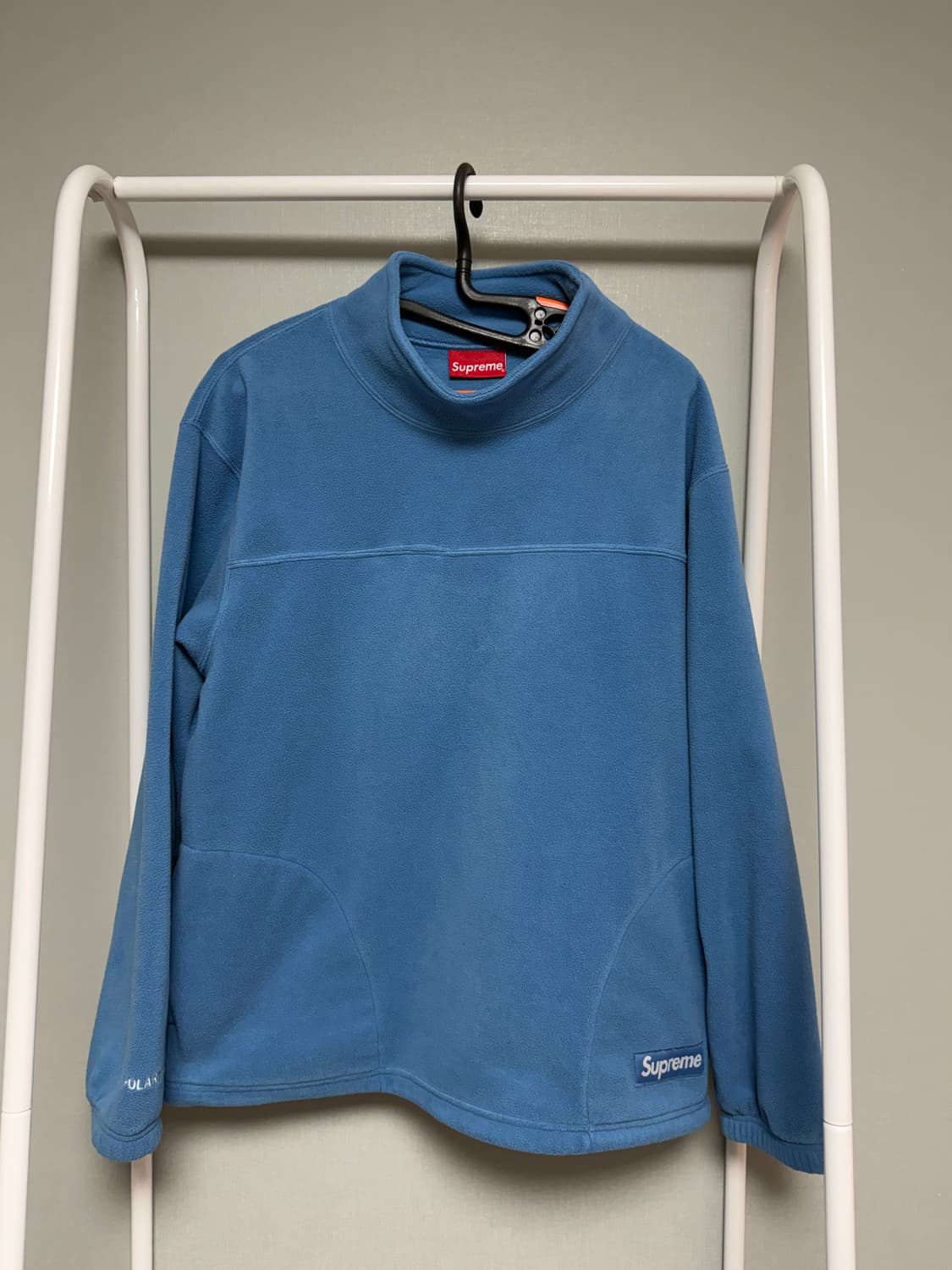 슈프림 폴라텍 모크넥 풀오버 더스티 틸 - 22FW 상품이미지2