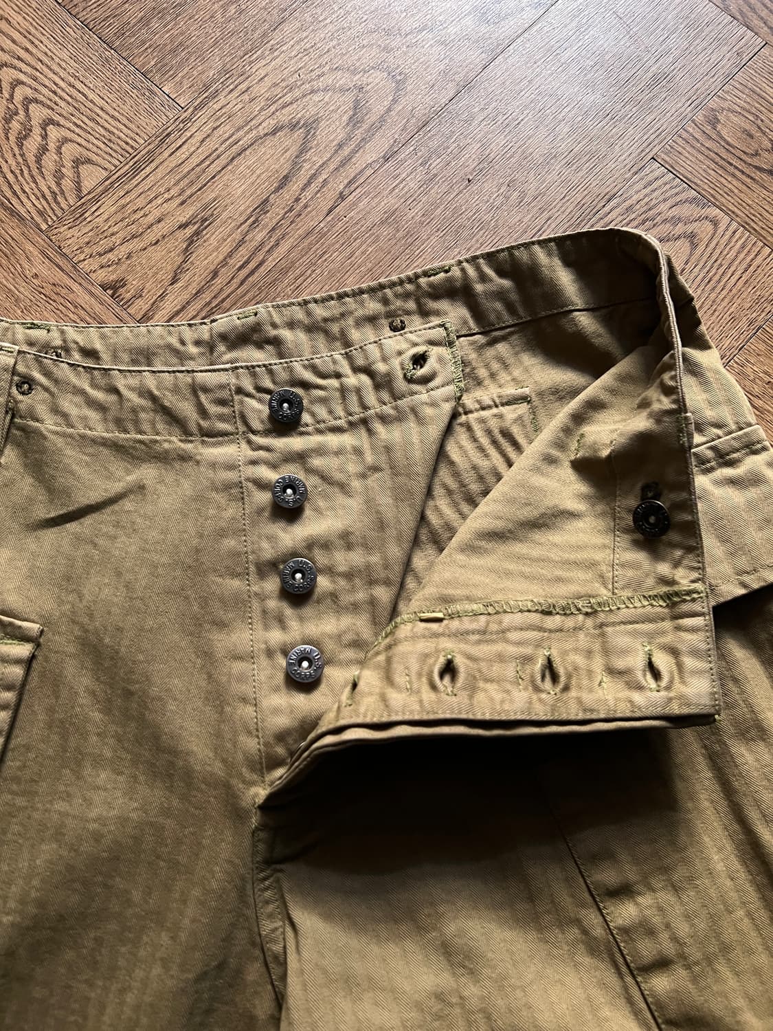 [34]USMC P-44 타입 HBT 유틸리티 트라우저 상품이미지5