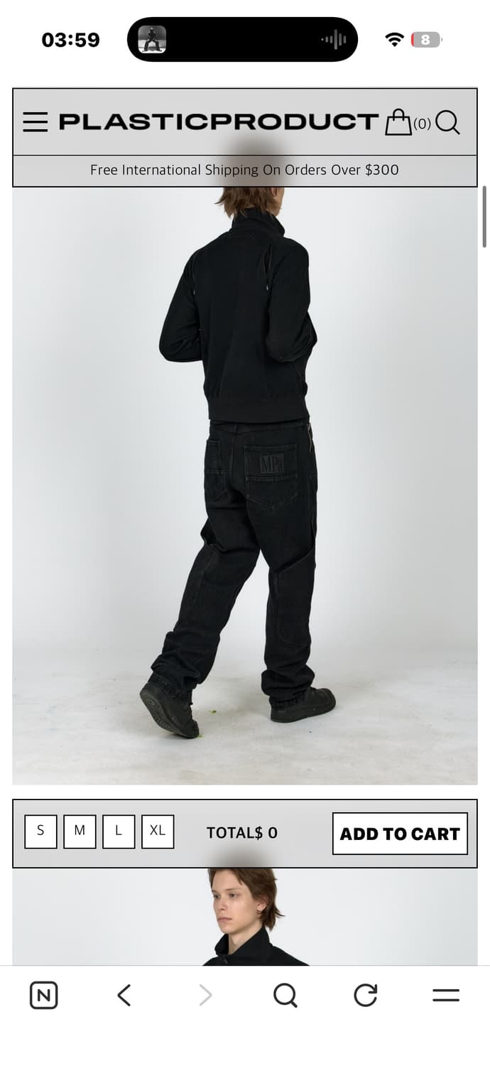 MPa CALF POCKET PANTS (BLACK) 상품이미지2