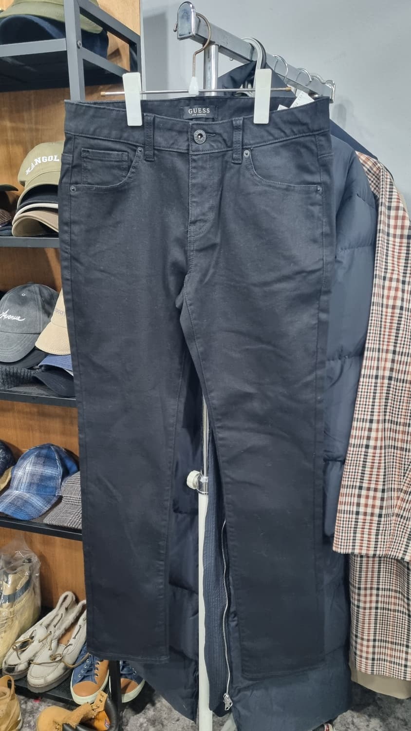 게스진 검정 30사이즈(허리단면40, 기장104) 새상품 상품이미지1