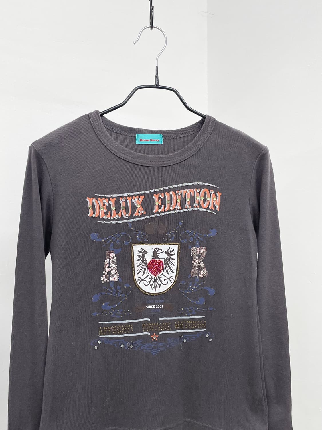 y2k 스터드 비즈 디테일 롱 슬리브 상품이미지6