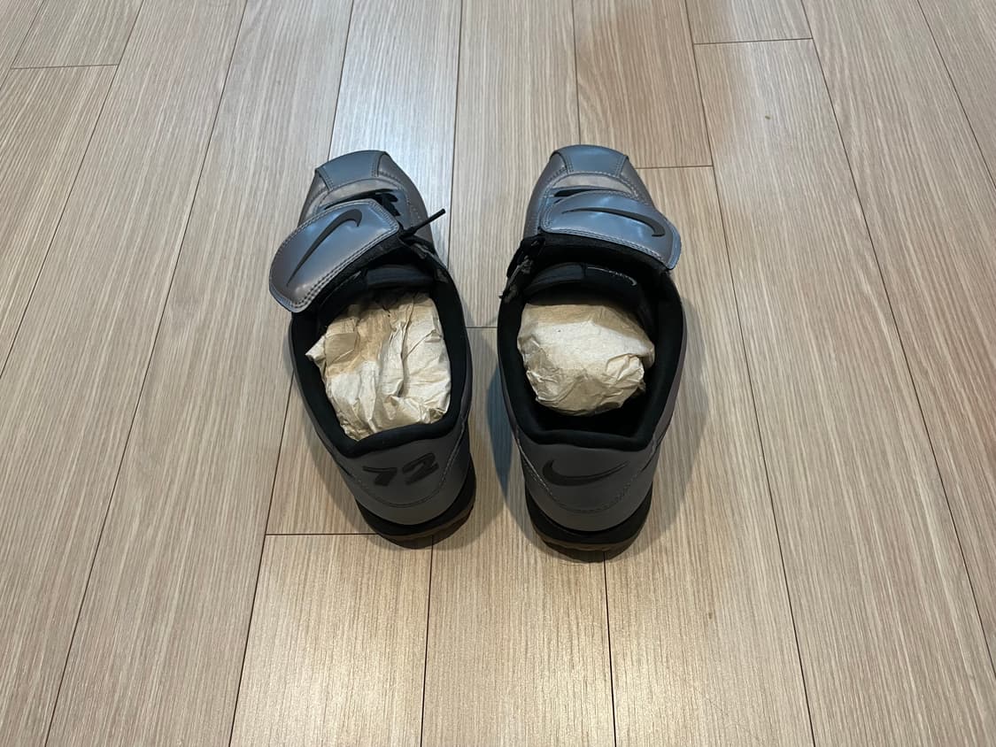 나이키 코르테즈 레더 SE 메탈릭 쿨 그레이 블랙 실버 상품이미지3