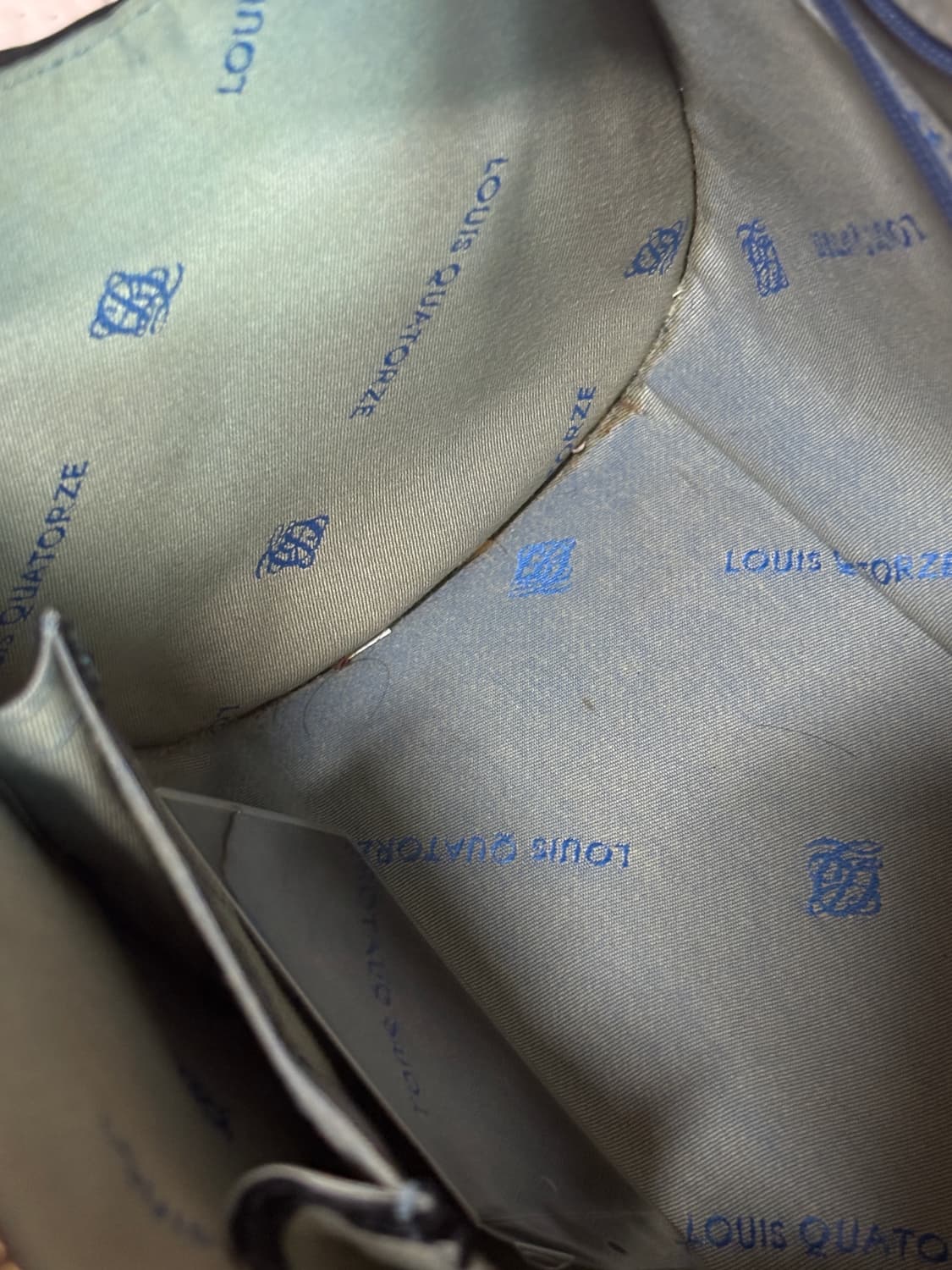 vintage quatorze leather tote bag 도트백 상품이미지8