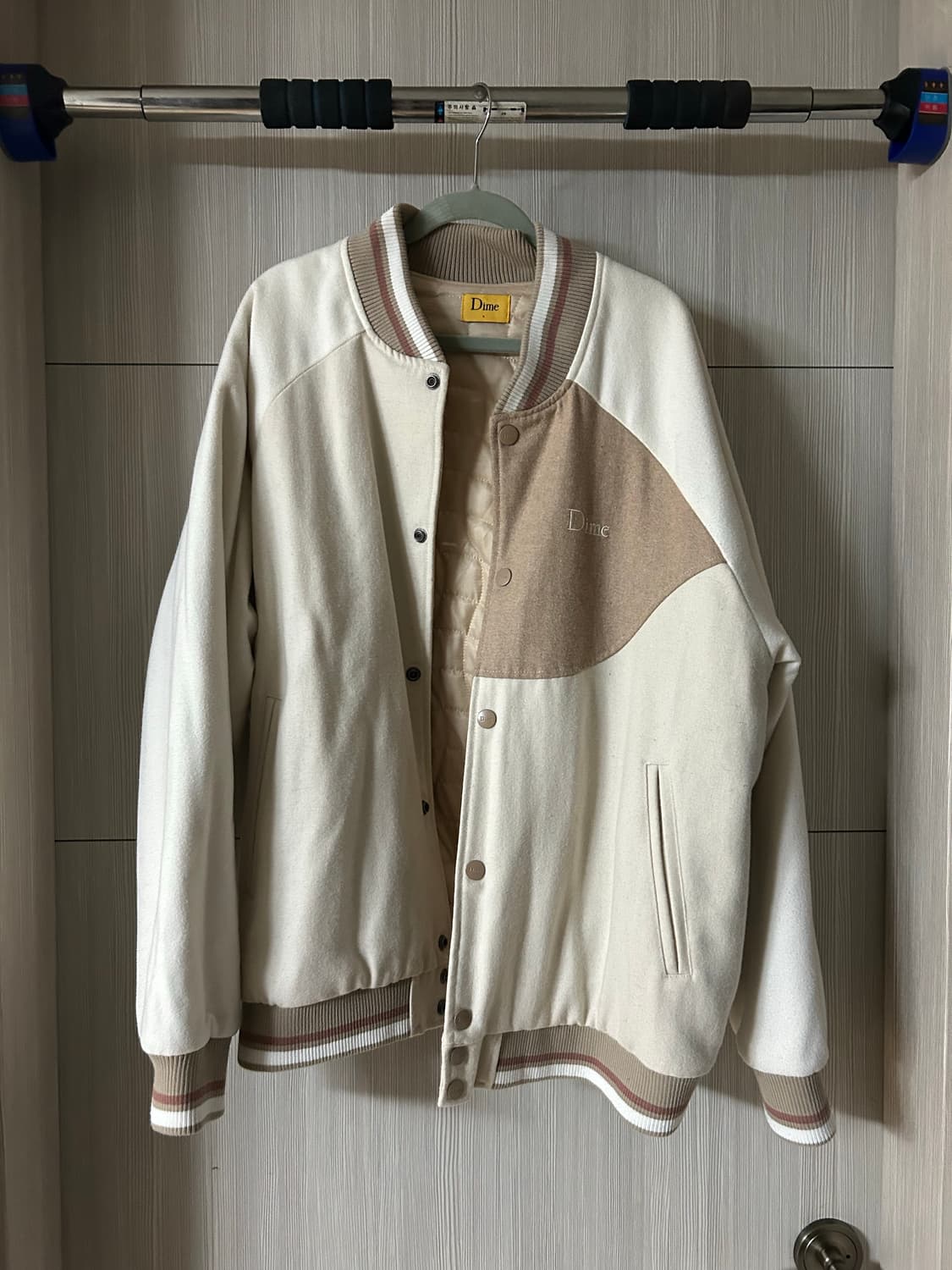 Dime 바시티 자켓 L size 상품이미지4