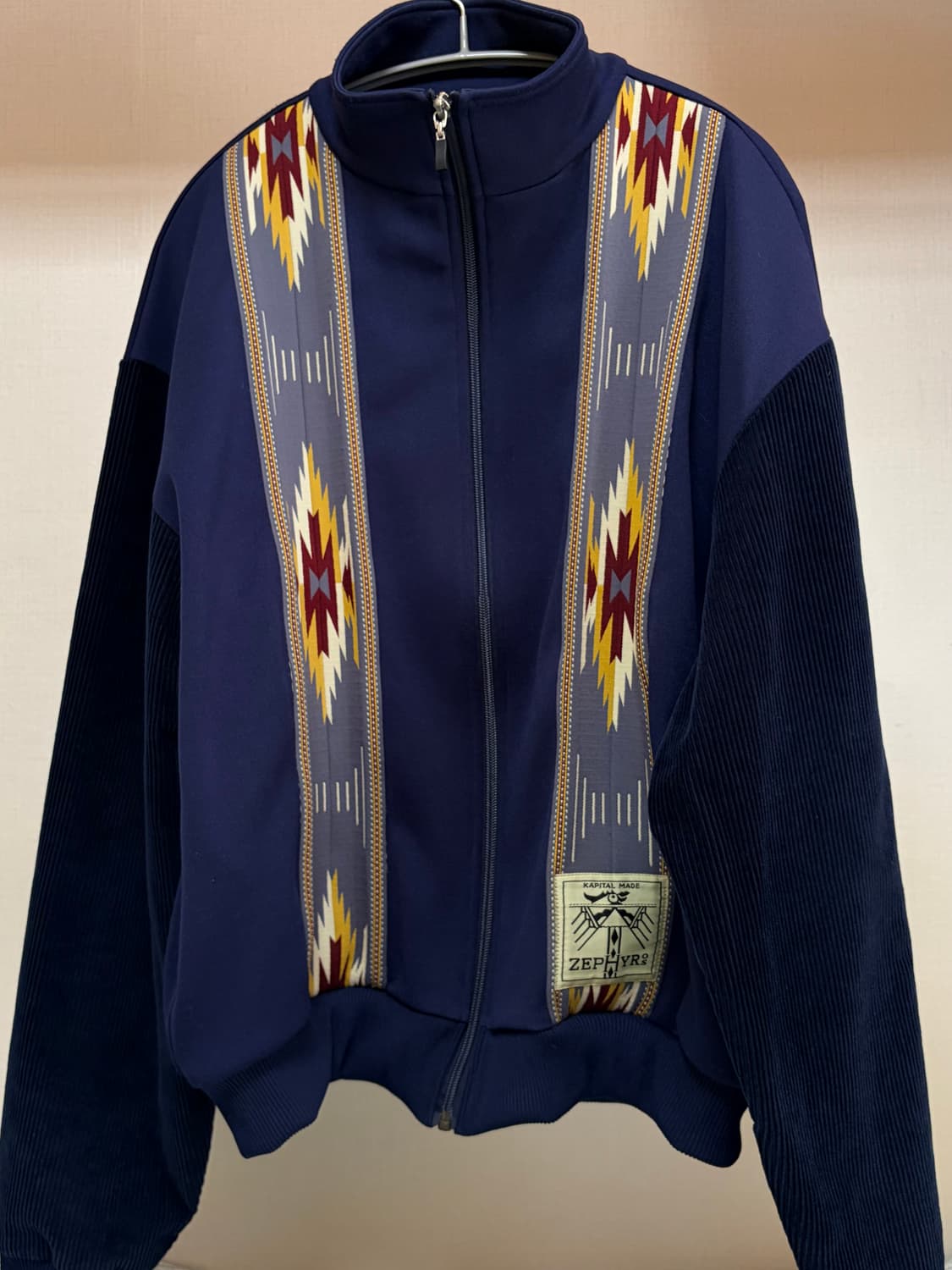 캐피탈 스무스 저지 코치 & 제피르 트랙 자켓 네이비 4 상품이미지1