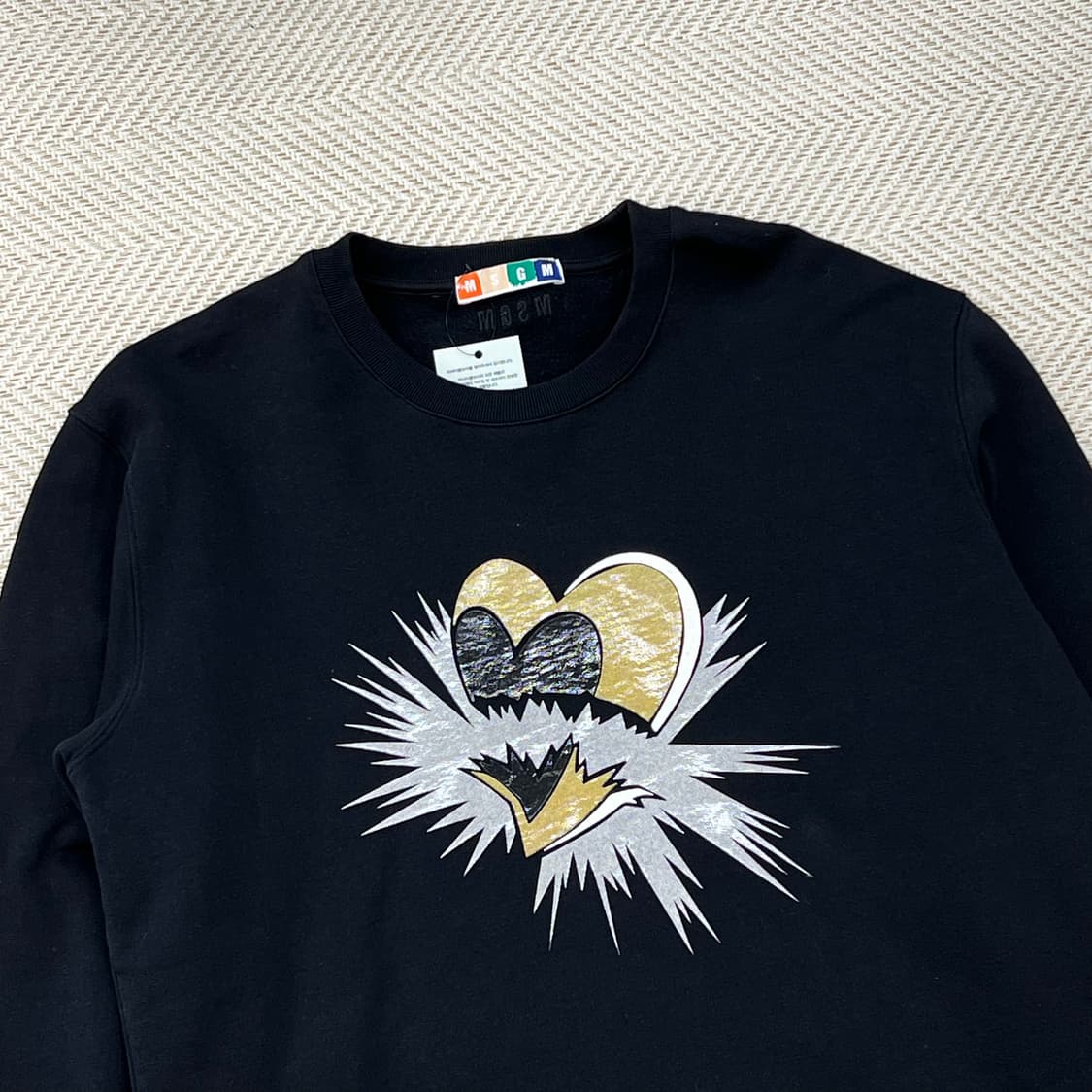 msgm 프린팅 스웻셔츠 r2338 상품이미지3