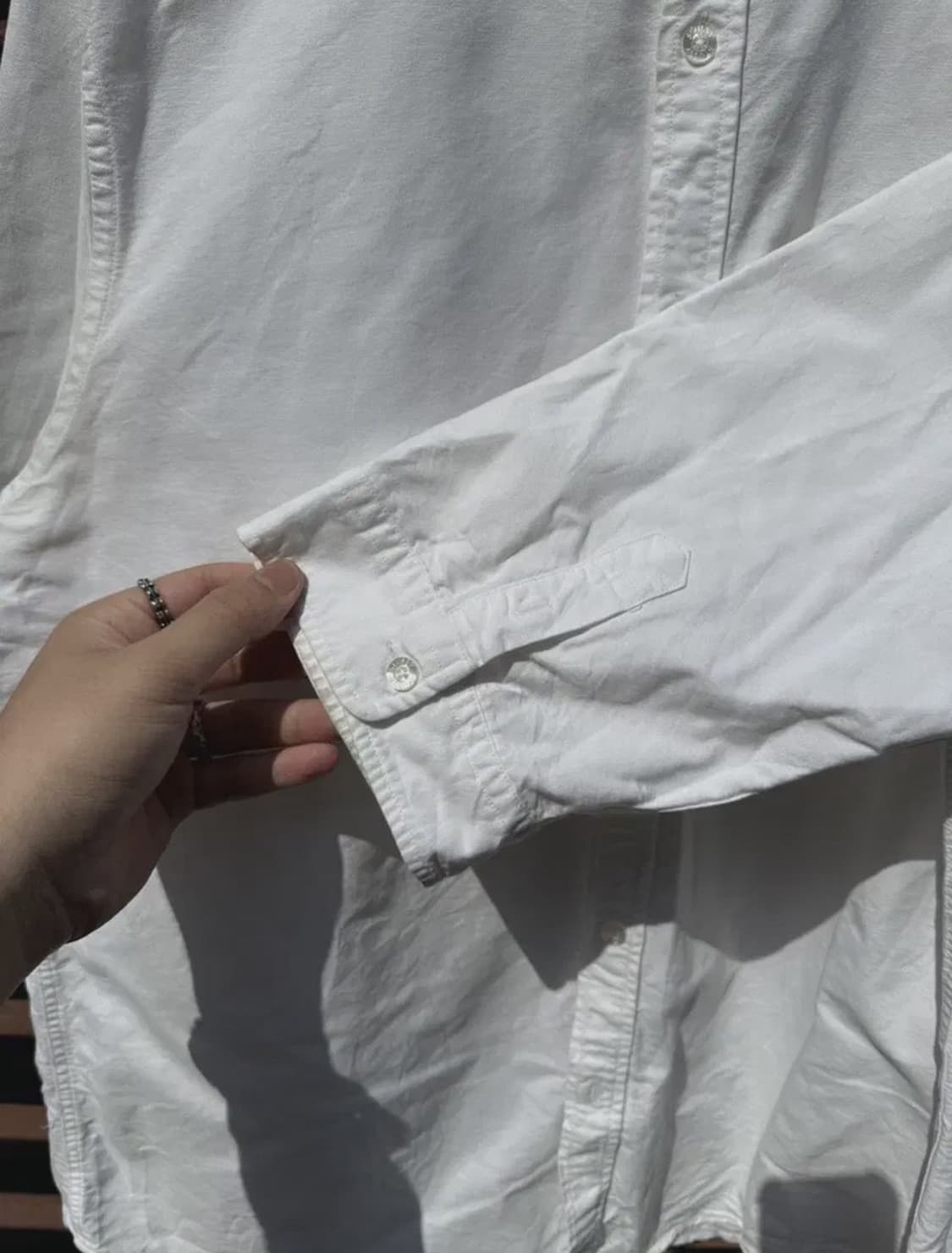 스투시 화이트 셔츠 상품이미지2