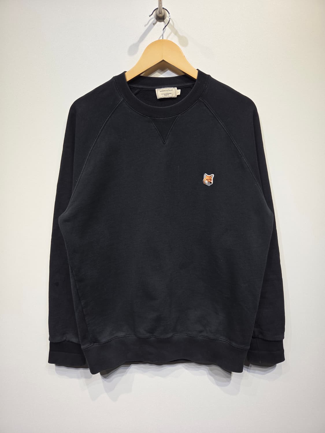 메종키츠네 폭스헤드 패치 맨투맨 상품이미지2