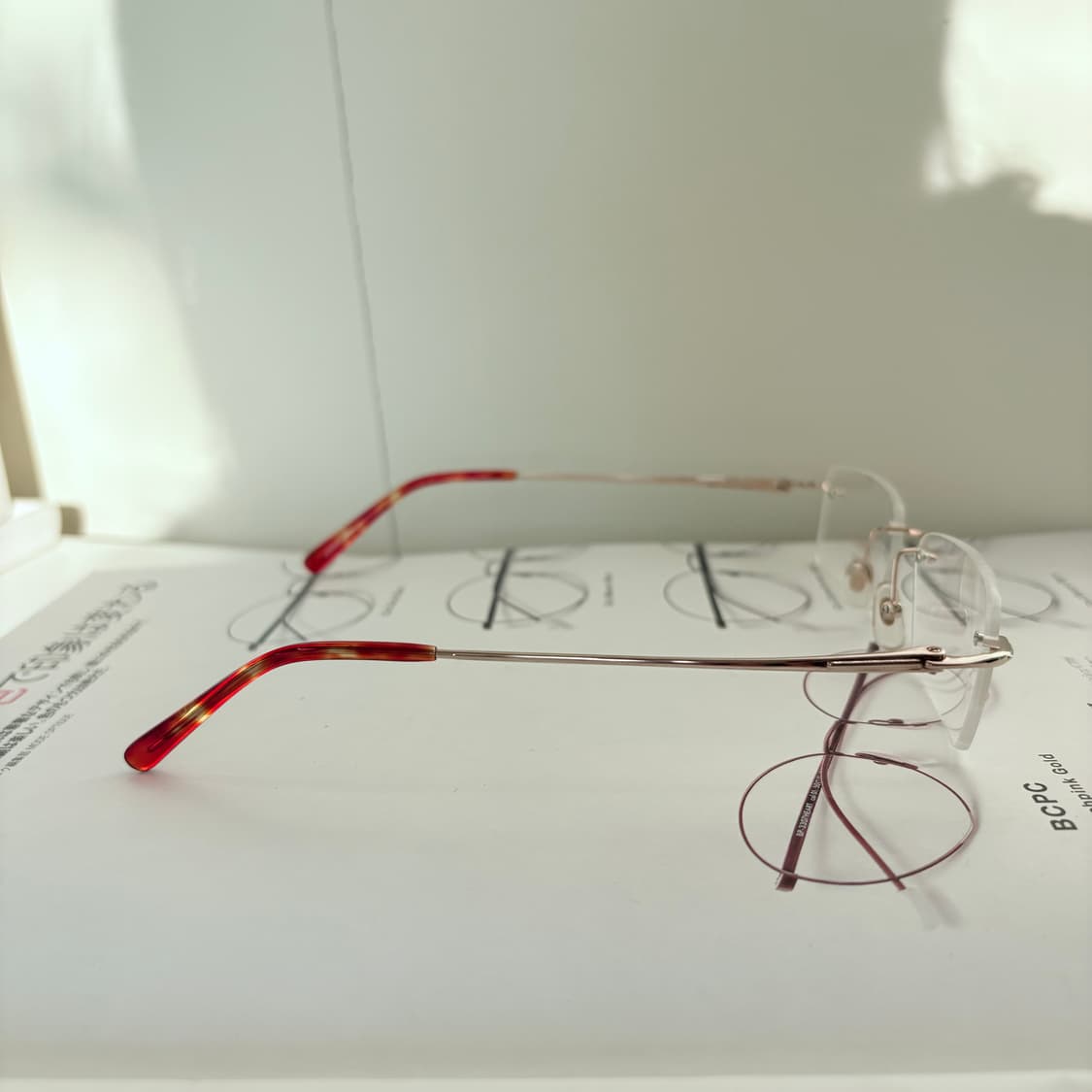 Rebecca 빈티지 무테 안경 상품이미지4