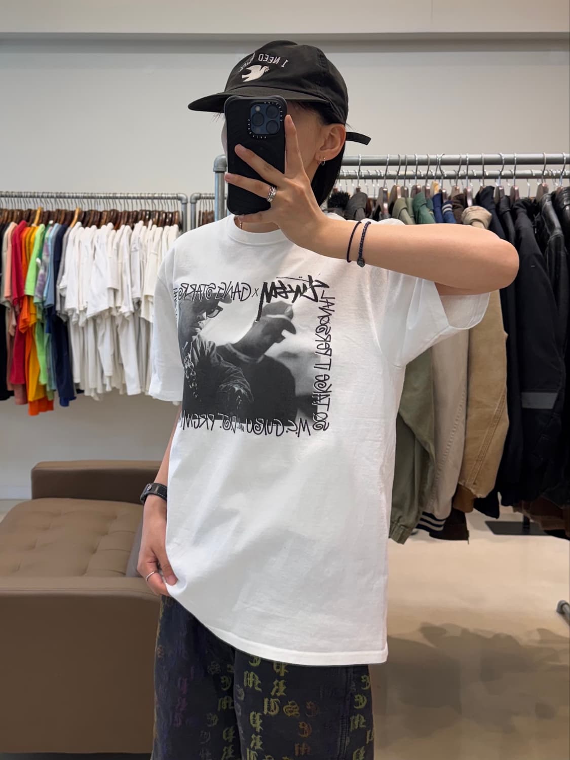 스투시 x 갱 스타 테이크 잇 퍼스널 티셔츠 상품이미지6