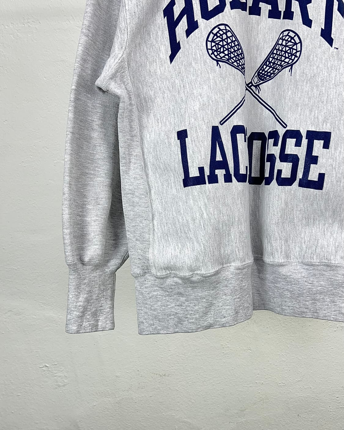 챔피온 라이트 그레이 리버스 위브 스테이츠맨 호바트 크루넥 스웨트 셔츠 상품이미지4