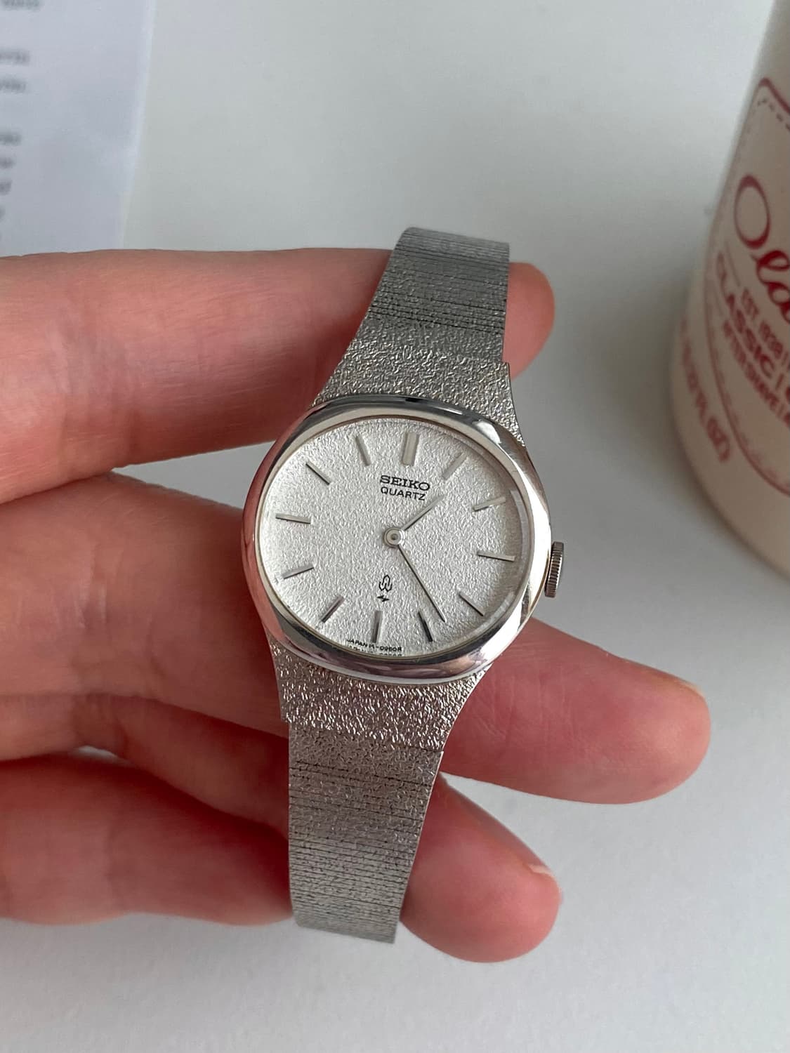 Seiko 세이코 스노우 쿼츠 레이디스 상품이미지1