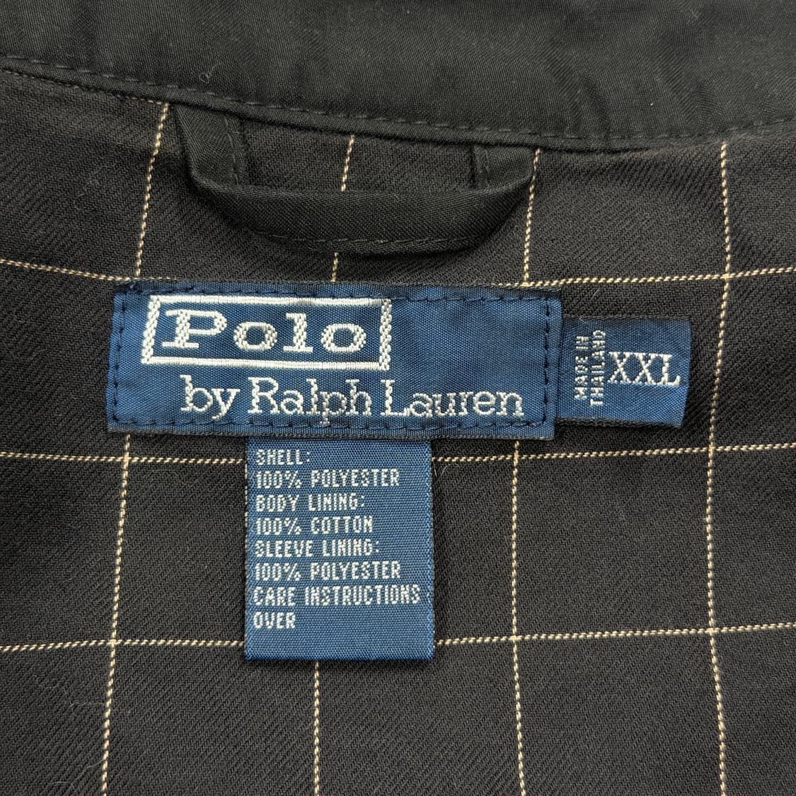 폴로 랄프로렌 포니 해링턴 바라쿠다 블루종 스윙탑 자켓 블랙 2XL 상품이미지4